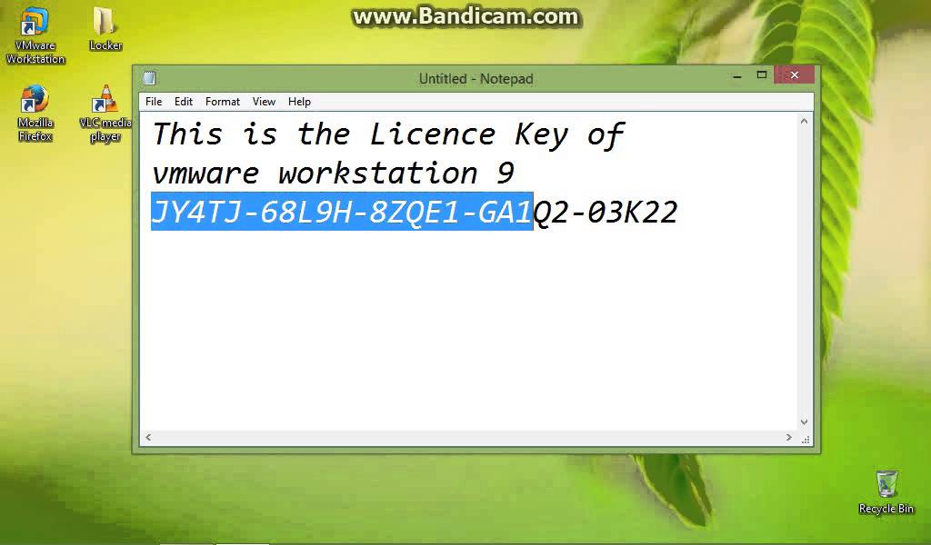 vmware workstation 15 license key
